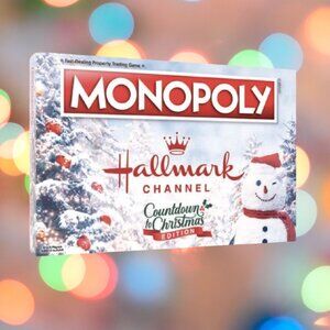 NWT MONOPOLY Hallmark Channel's Countdown to Christmas SEALED